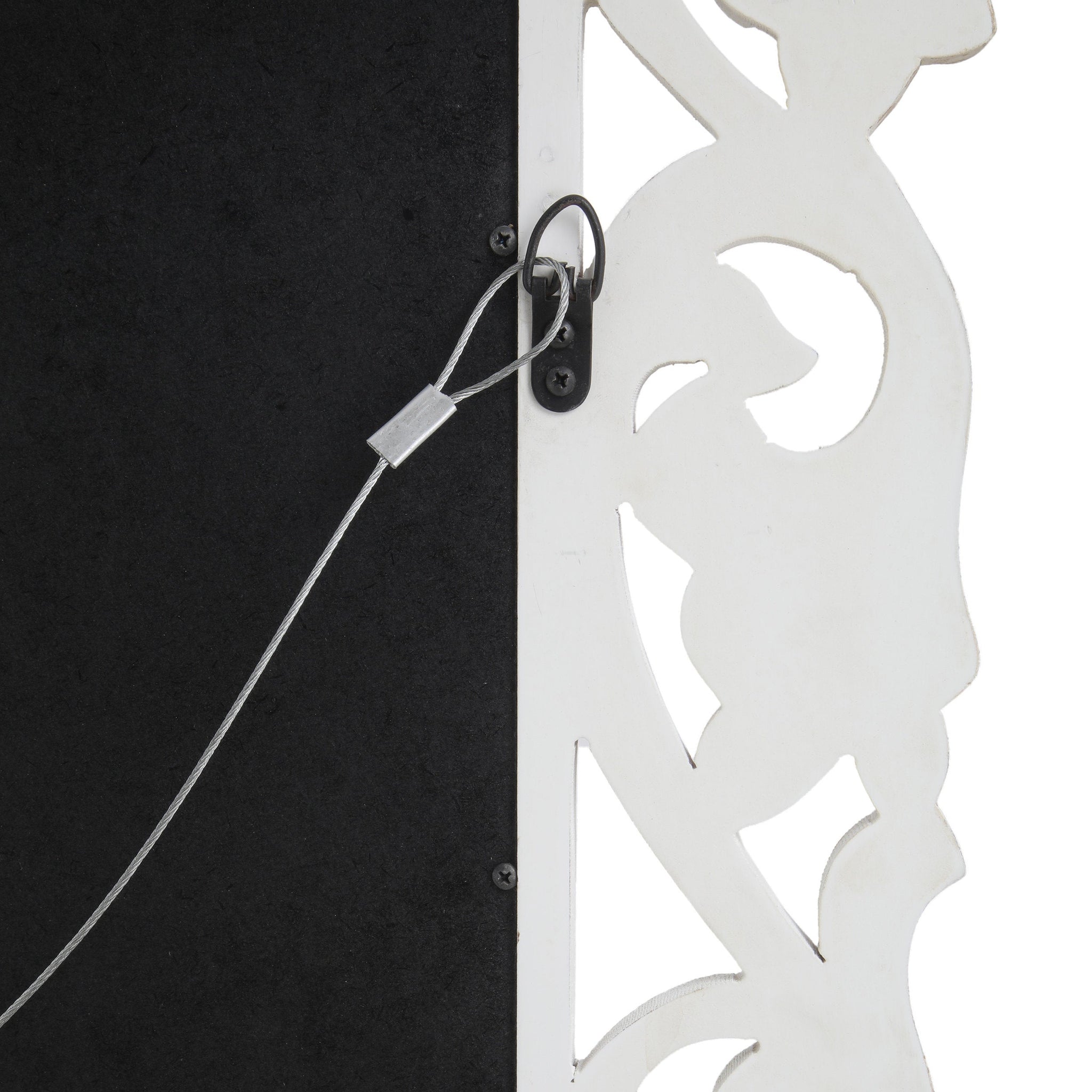 Rectangle Carved Mirror by HouseOfZazla