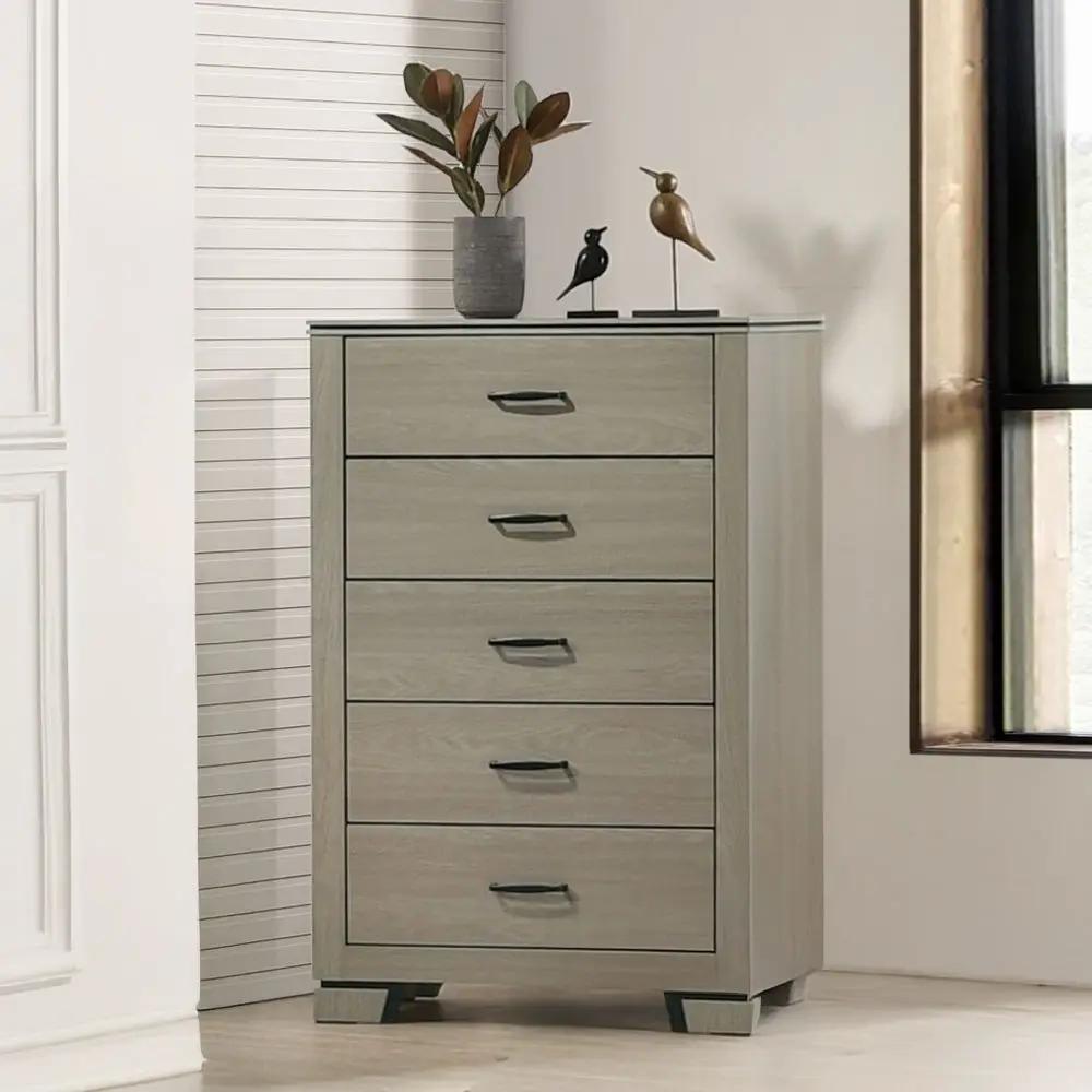 Joanna - Chest - Weathered Gray by Unique Piece Furniture