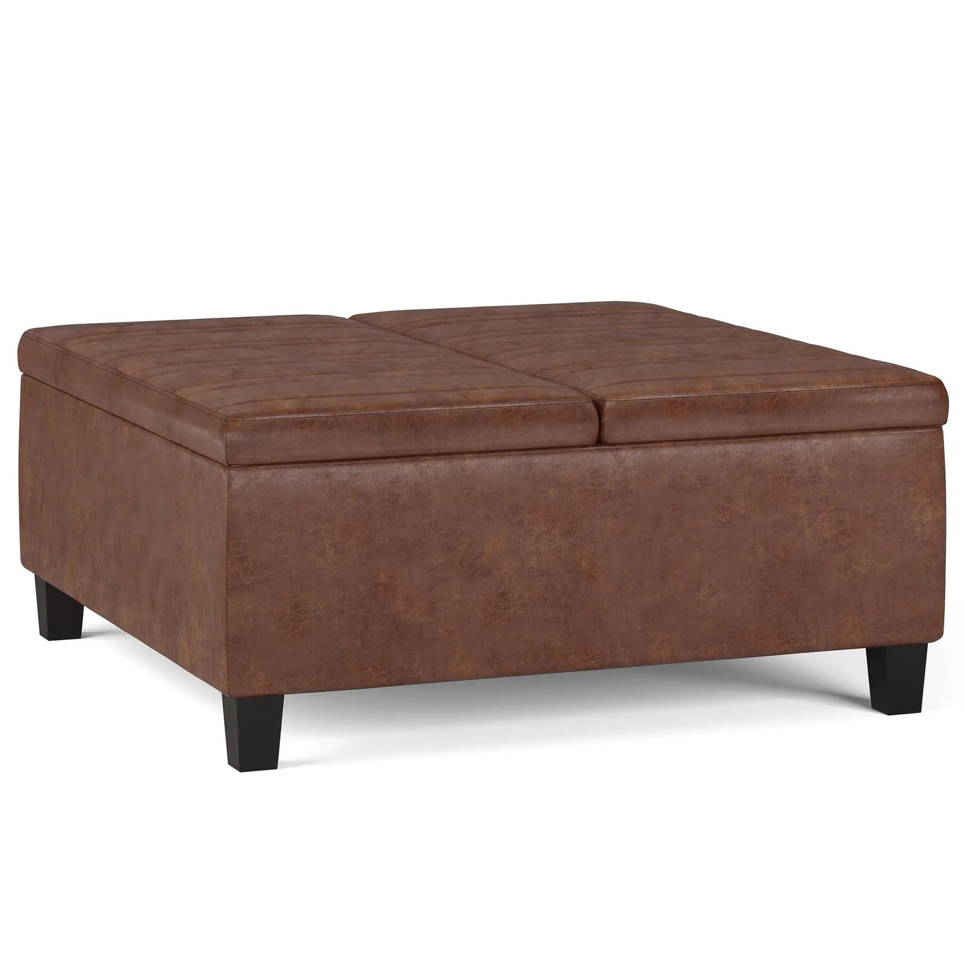 Ellis - Coffee Table Storage Ottoman Contemporary Design by HouseOfZazla
