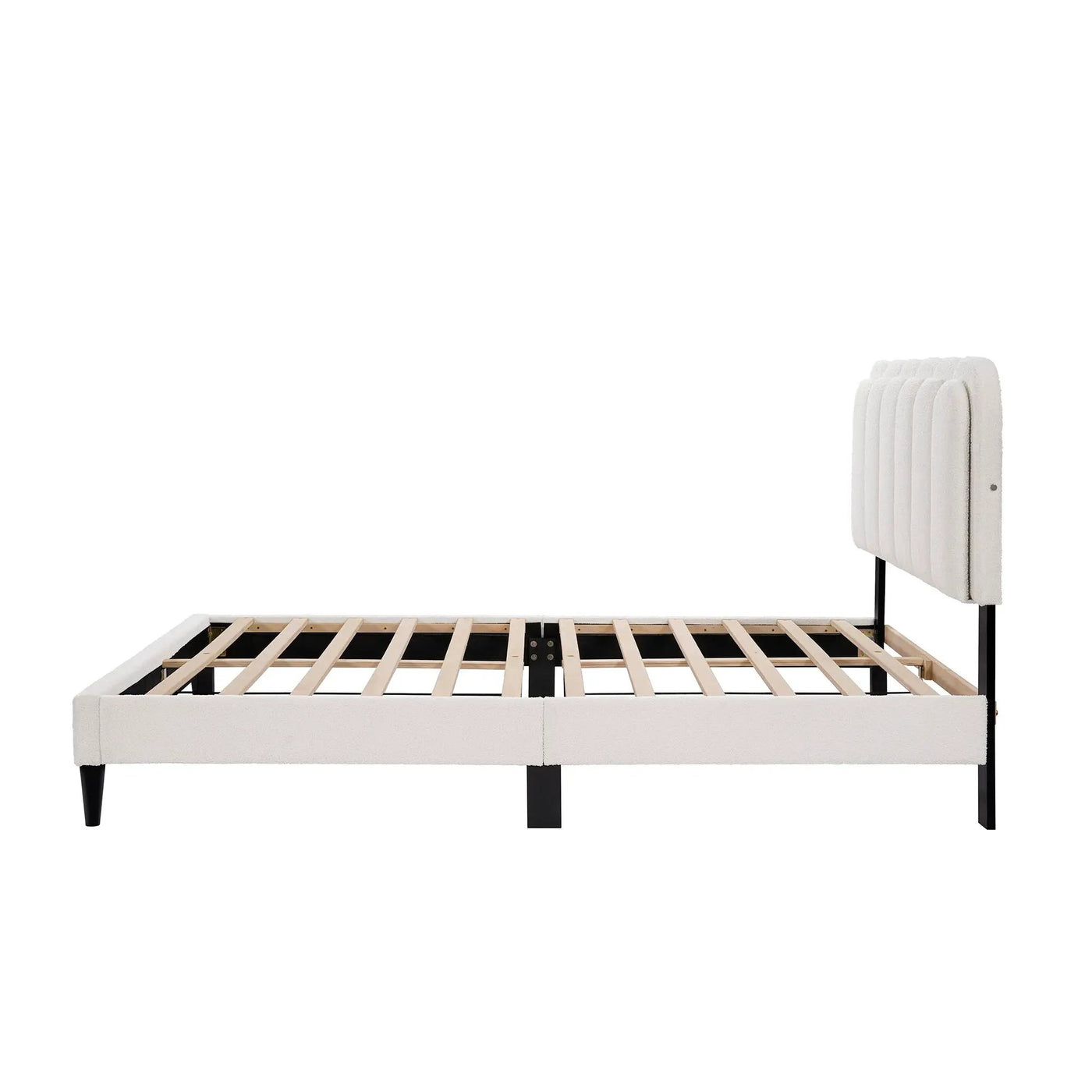 Lambswool Petal Headboard Bed Frame by HouseOfZazla