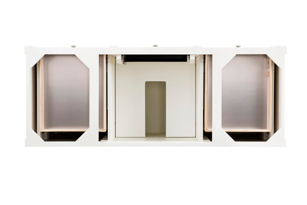 James Martin Brittany 60" Single Bathroom Vanity, Bright White, view 18