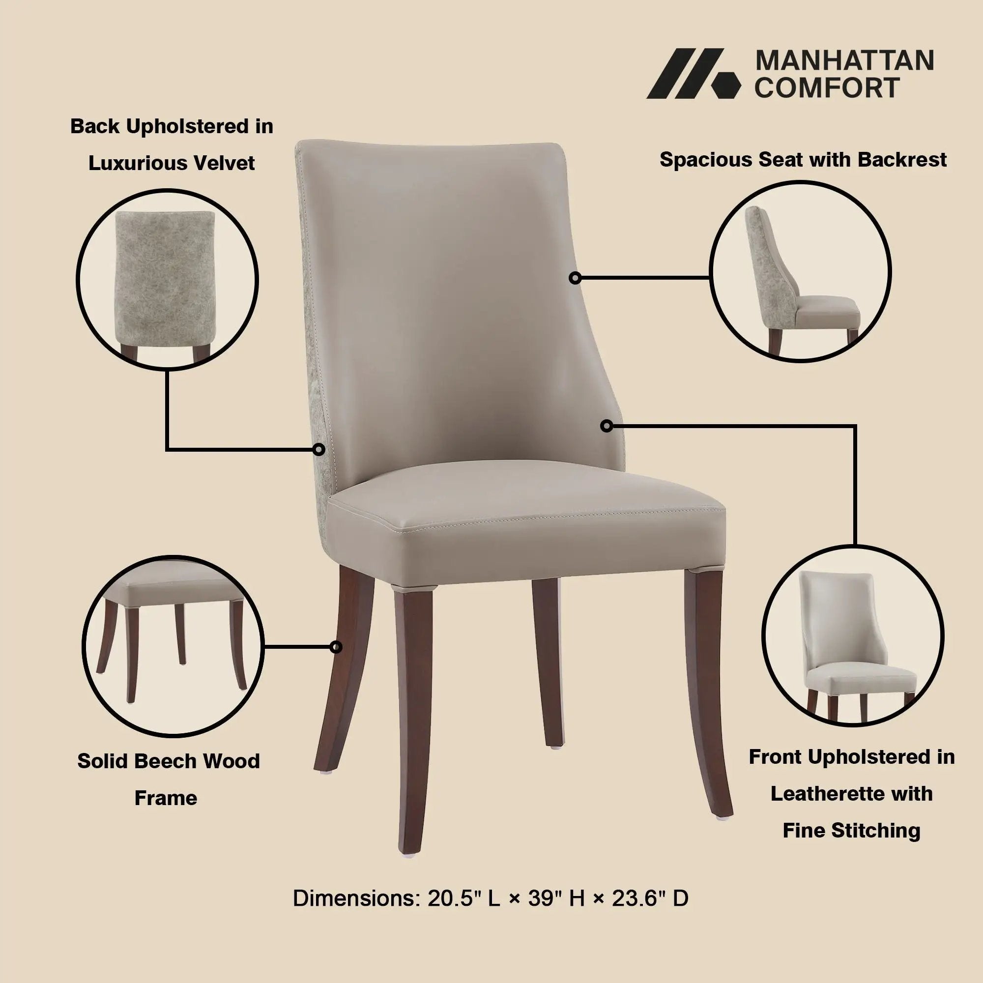 Connie - Dining Chair (Set of 2) by HouseOfZazla