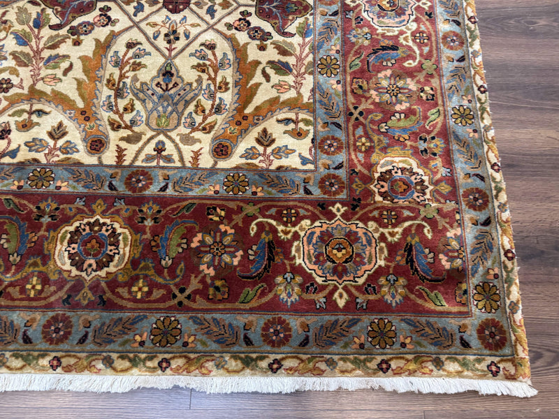 Persian Bidjar Rug 9x12 - Mustafi Allover Pattern - Traditional Carpet by Jewel Rugs