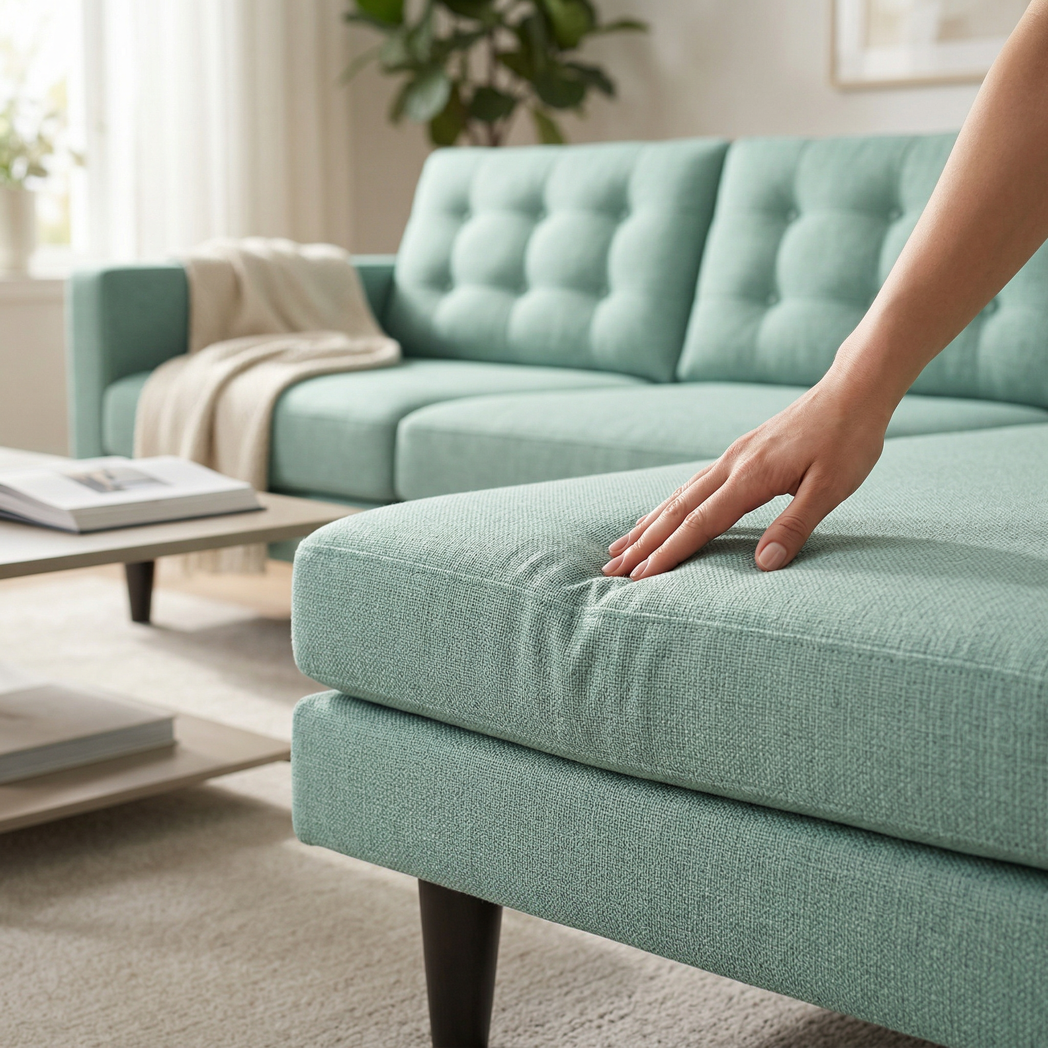 Talmadge Sectional – Made in USA, Custom Fabric Options by HouseOfZazla