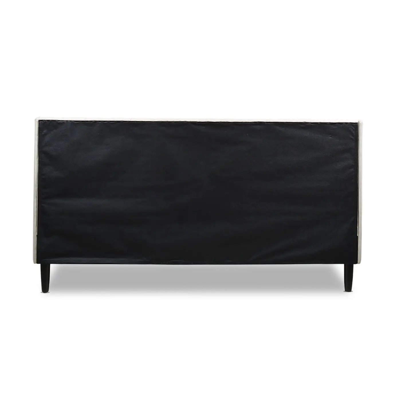 Aspen - King Vertical Tufted Headboard Platform Bed Set - Light Beige by HouseOfZazla