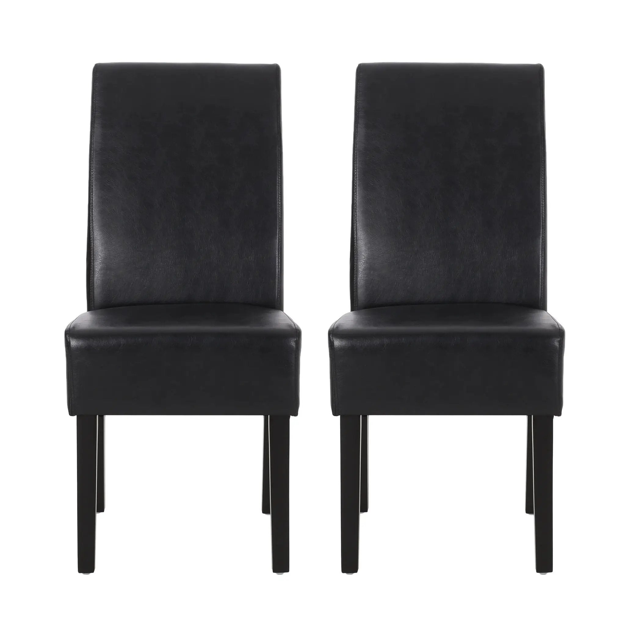 Contemporary Dining Chair With Rubberwood Legs (Set of 2) by HouseOfZazla