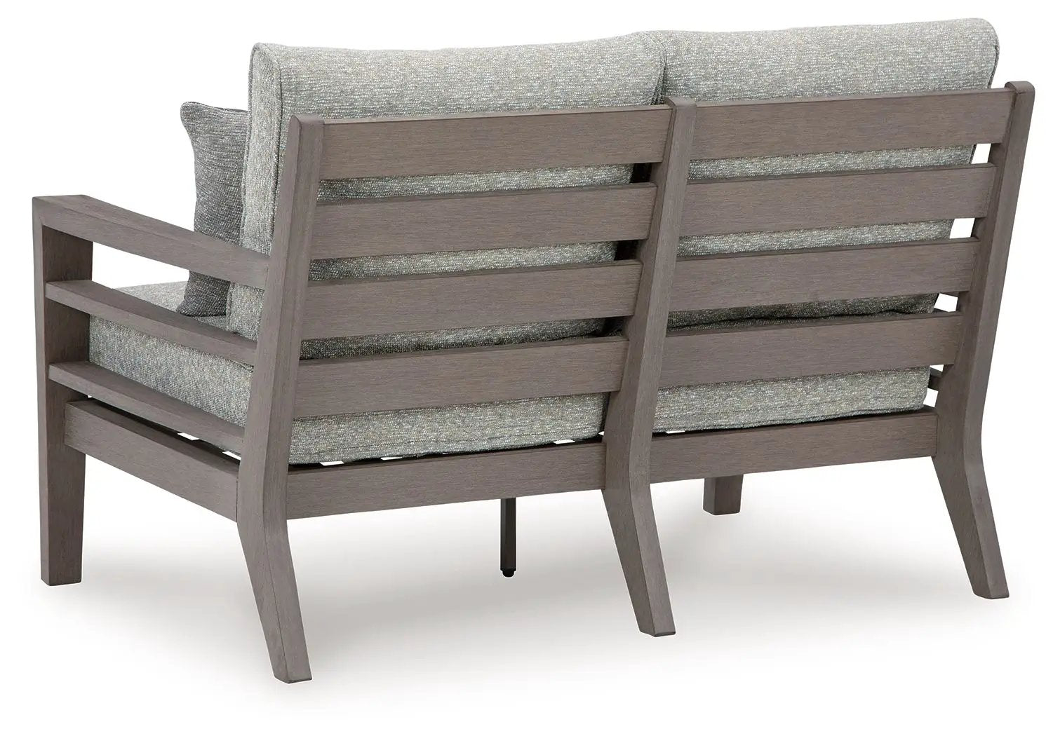 Hillside Barn - Loveseat W/Cushion - Gray / Brown by Unique Piece Furniture