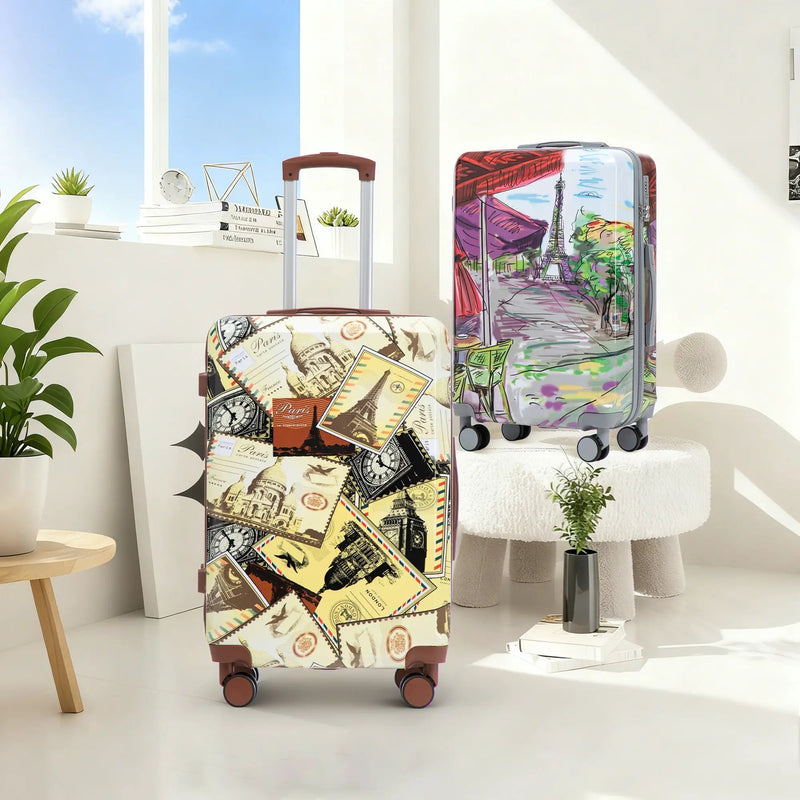 3-Piece PC Spinner Wheel Luggage Set by HouseOfZazla
