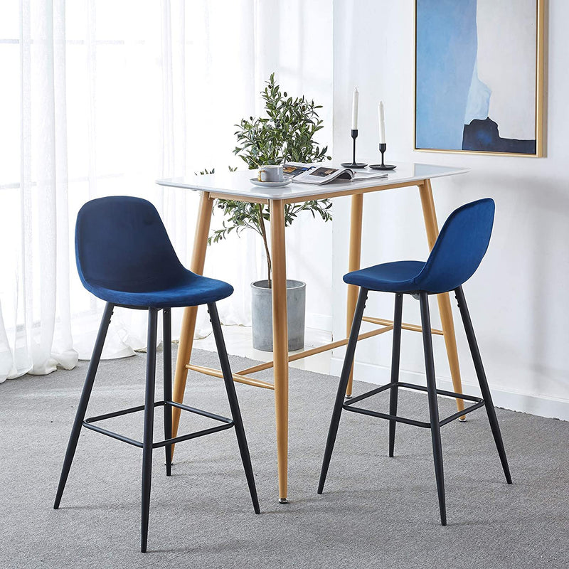 Barstool With Back (Set of 2) by HouseOfZazla