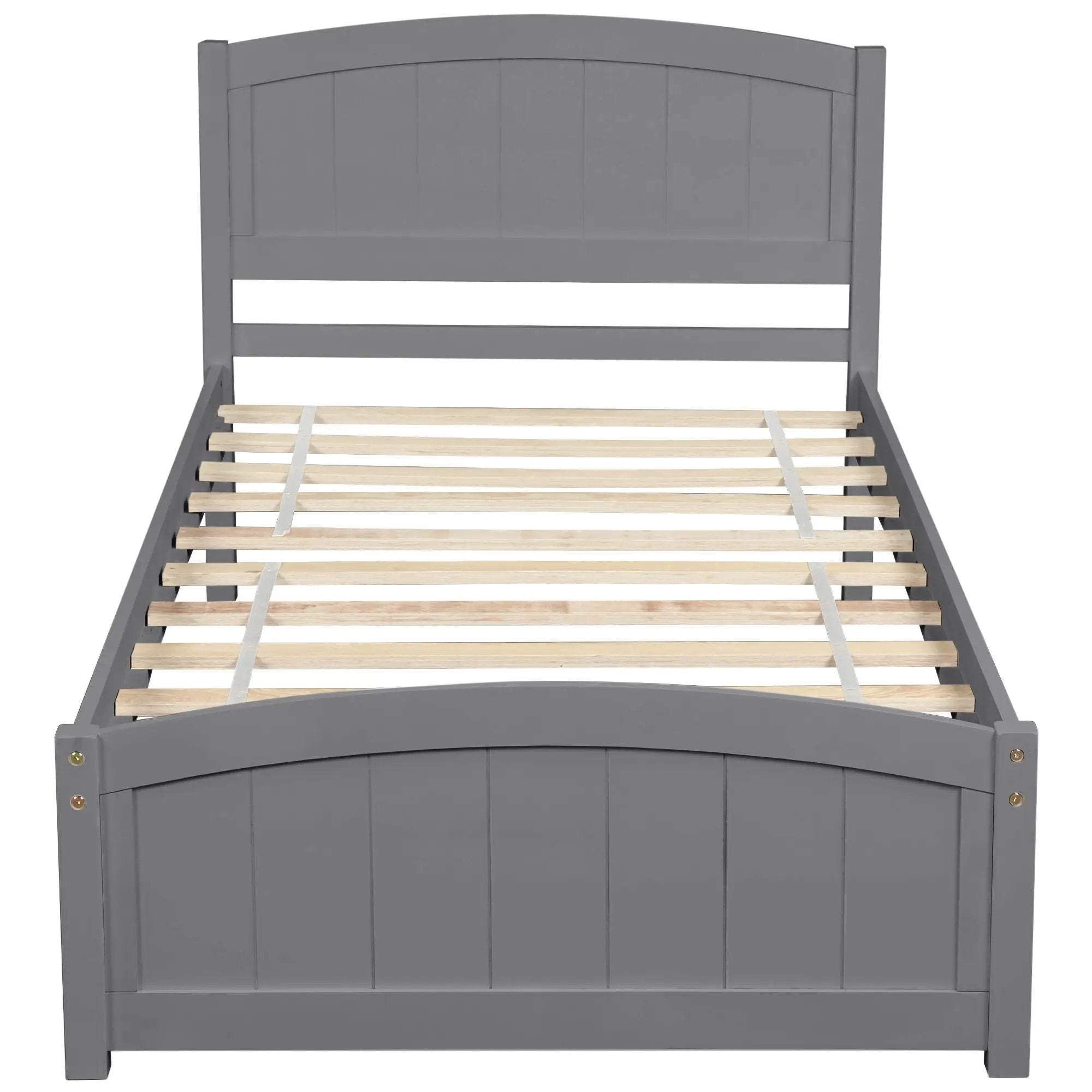 Platform Bed & Headboard, Footboard And Wood Slat Support by Unique Piece Furniture