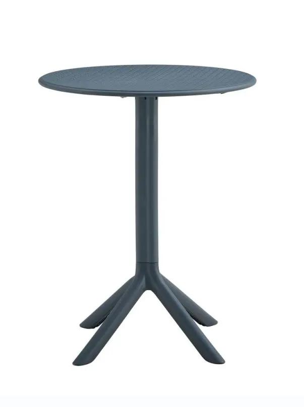 3 Piece Plastic Arm Chair Bistro Grs Premium Ocean Plastic by HouseOfZazla