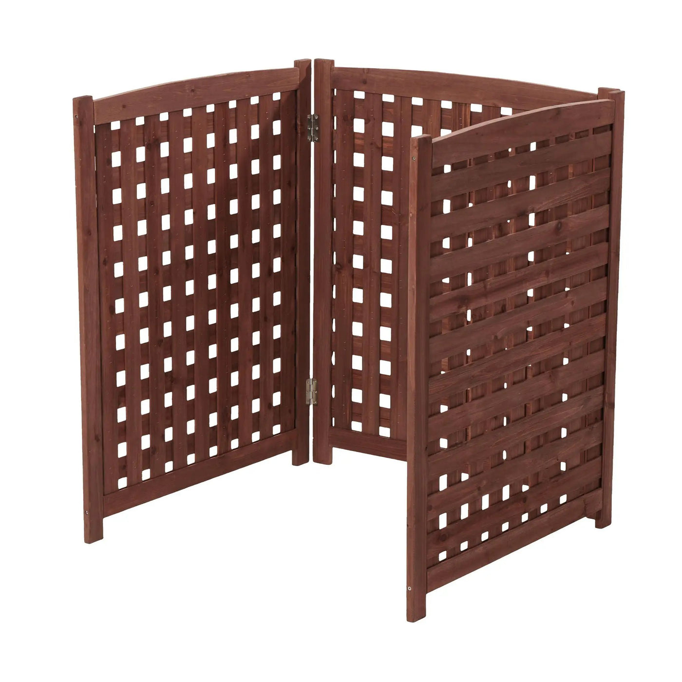 3 Panel Outdoor Air Conditioner Fence Screen by HouseOfZazla