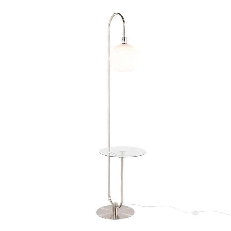 Trombone - Contemporary / Glam Floor Lamp by HouseOfZazla