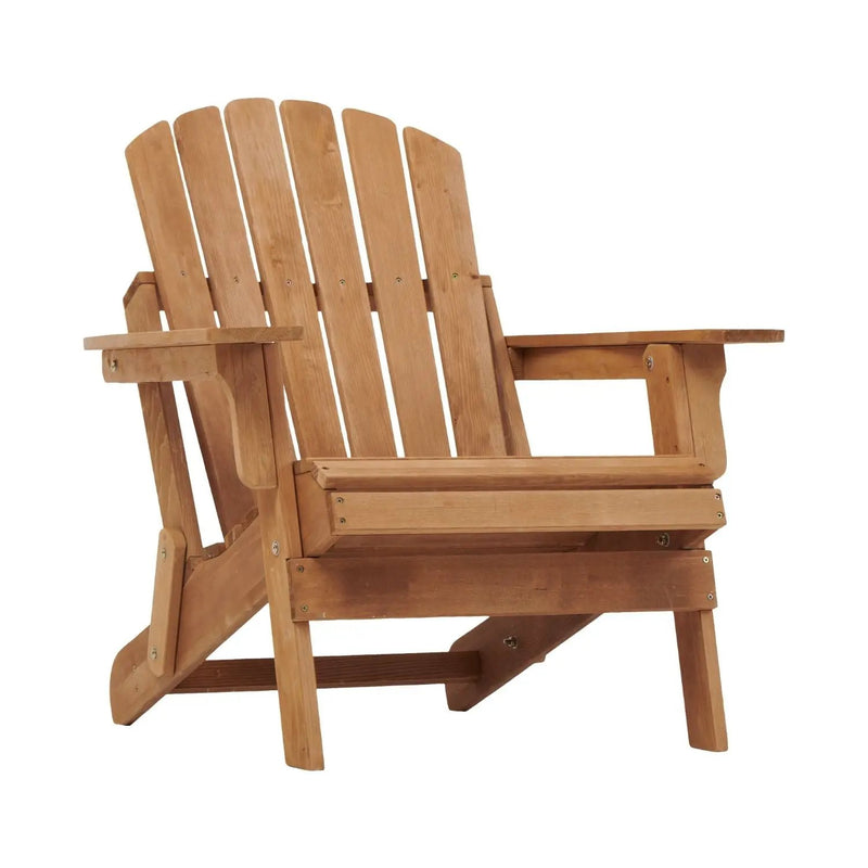 Oversize Outdoor Folding Adirondack Chair, Patio Chair For Garden by Unique Piece Furniture