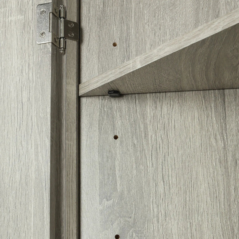 Triangle Bathroom Storage Cabinet With Adjustable Shelves, Freestanding Floor Cabinet For Home Kitchen by HouseOfZazla