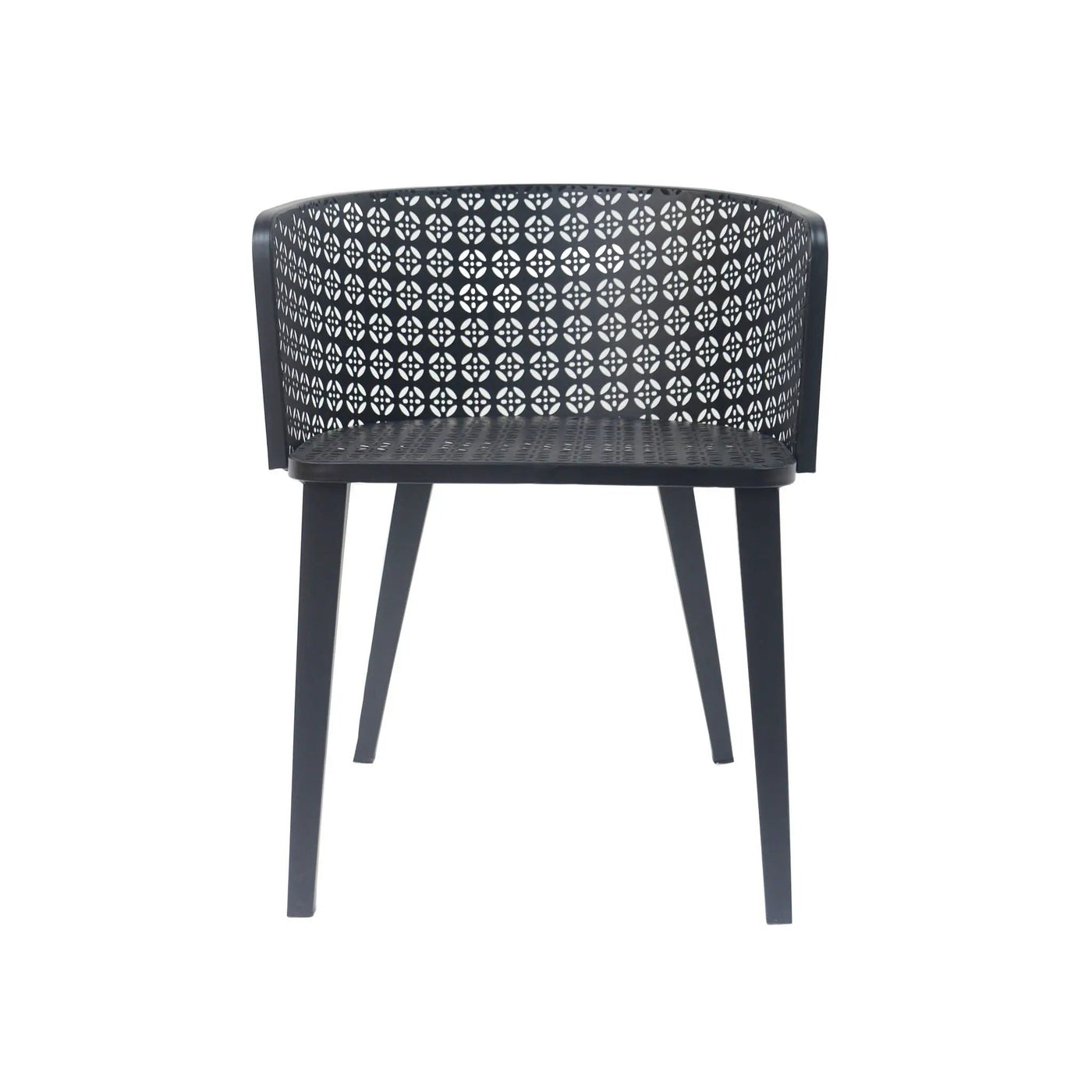 Milan Outdoor Dining Chair Set of 2 by HouseOfZazla