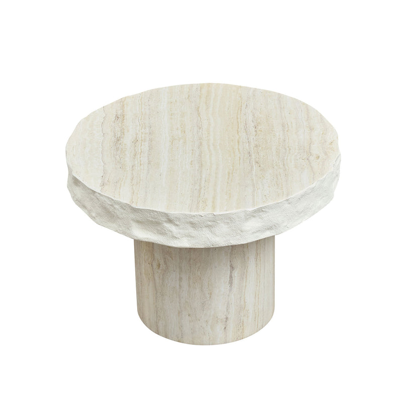 23.82 Inch Faux Mars Textural Patterns Coffee Table by HouseOfZazla