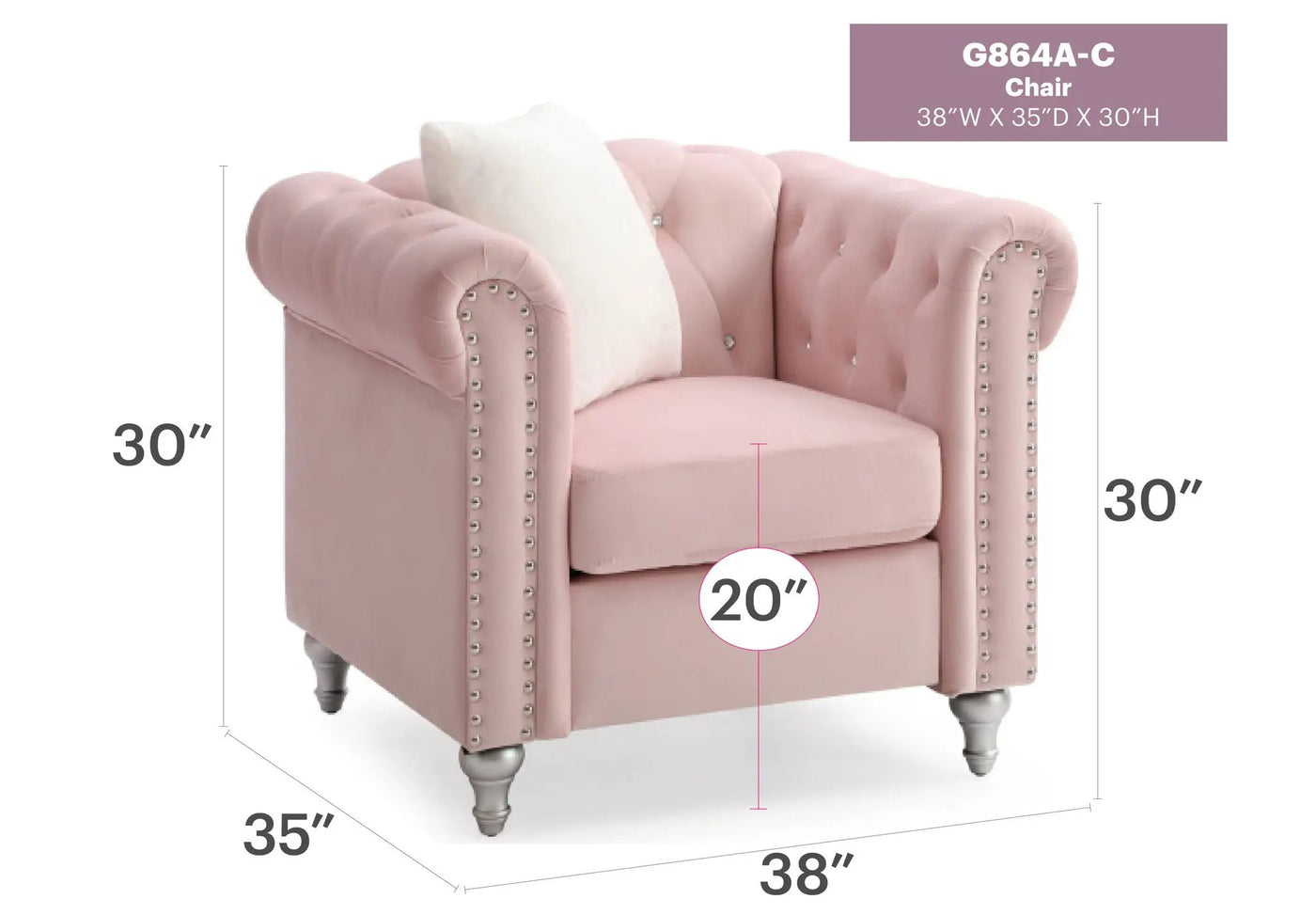 Stylish Contemporary Lounge Chair by Unique Piece Furniture