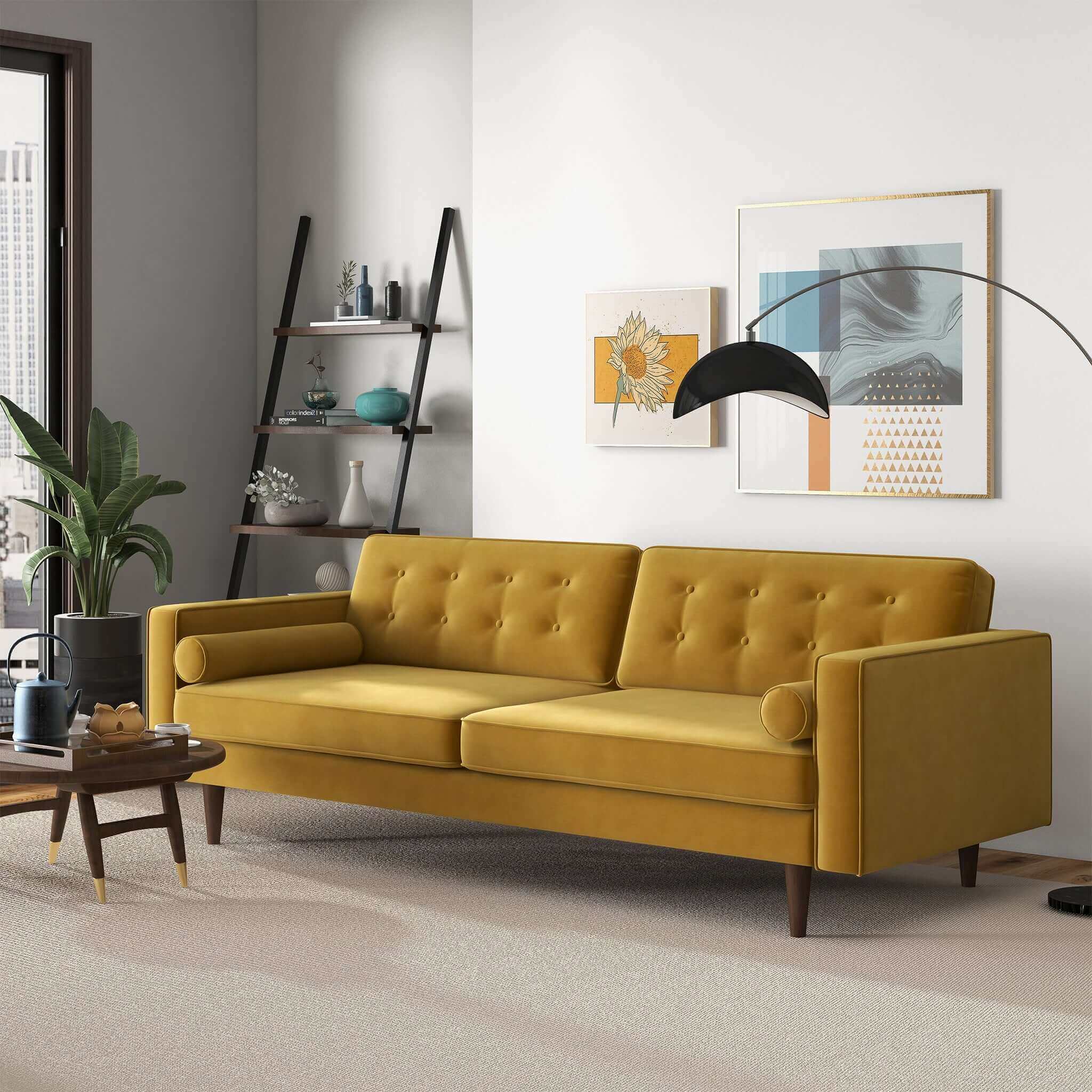 Casey Mid Century Modern Sofa by HouseOfZazla