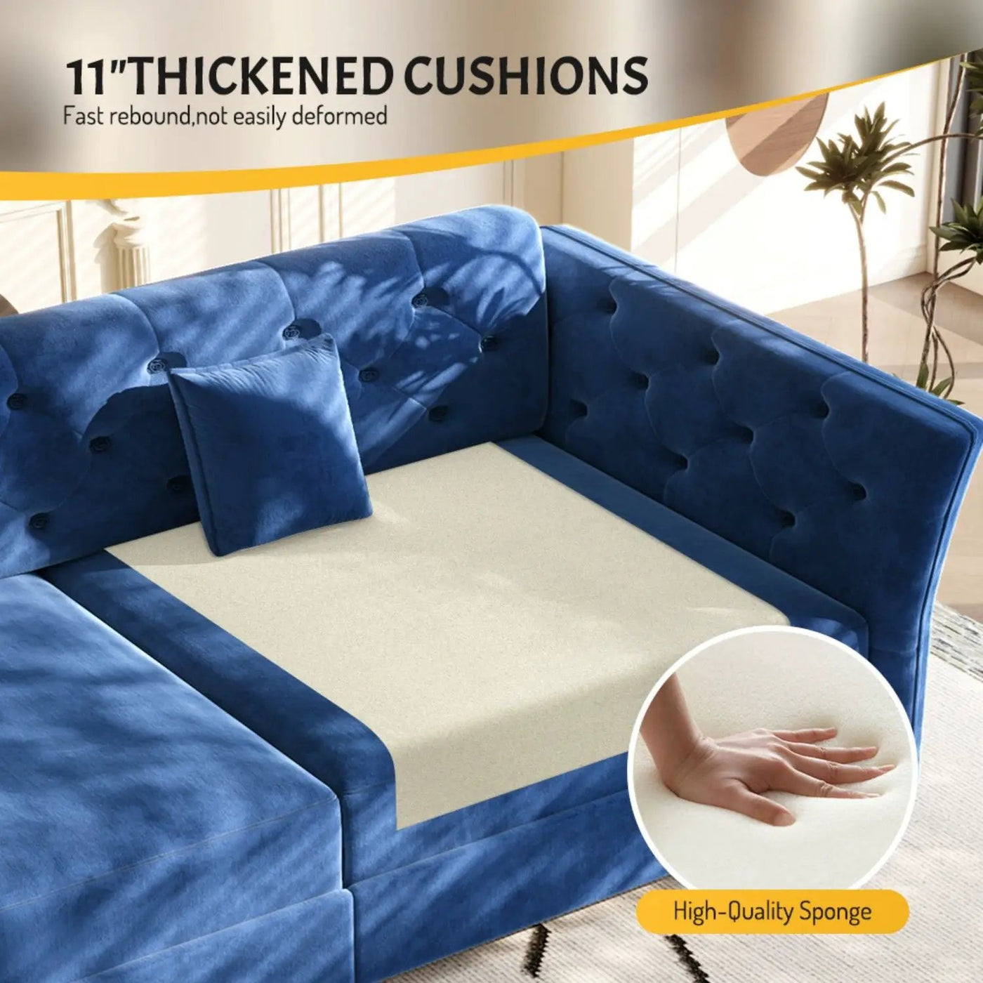 Oversize Pull Out Sofa Bed For Living Room by HouseOfZazla