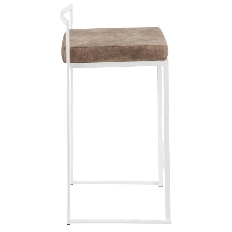 Fuji - Simple Elegance, Contemporary Stackable Counter Stool by Unique Piece Furniture