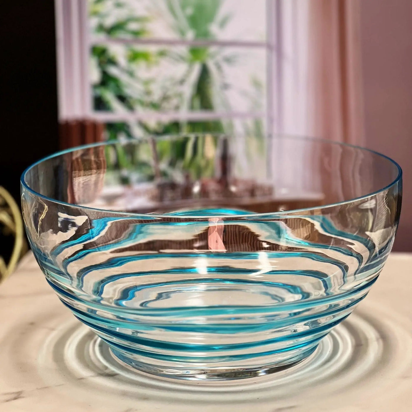 Swirl Acrylic Serving Bowls, Unbreakable by HouseOfZazla