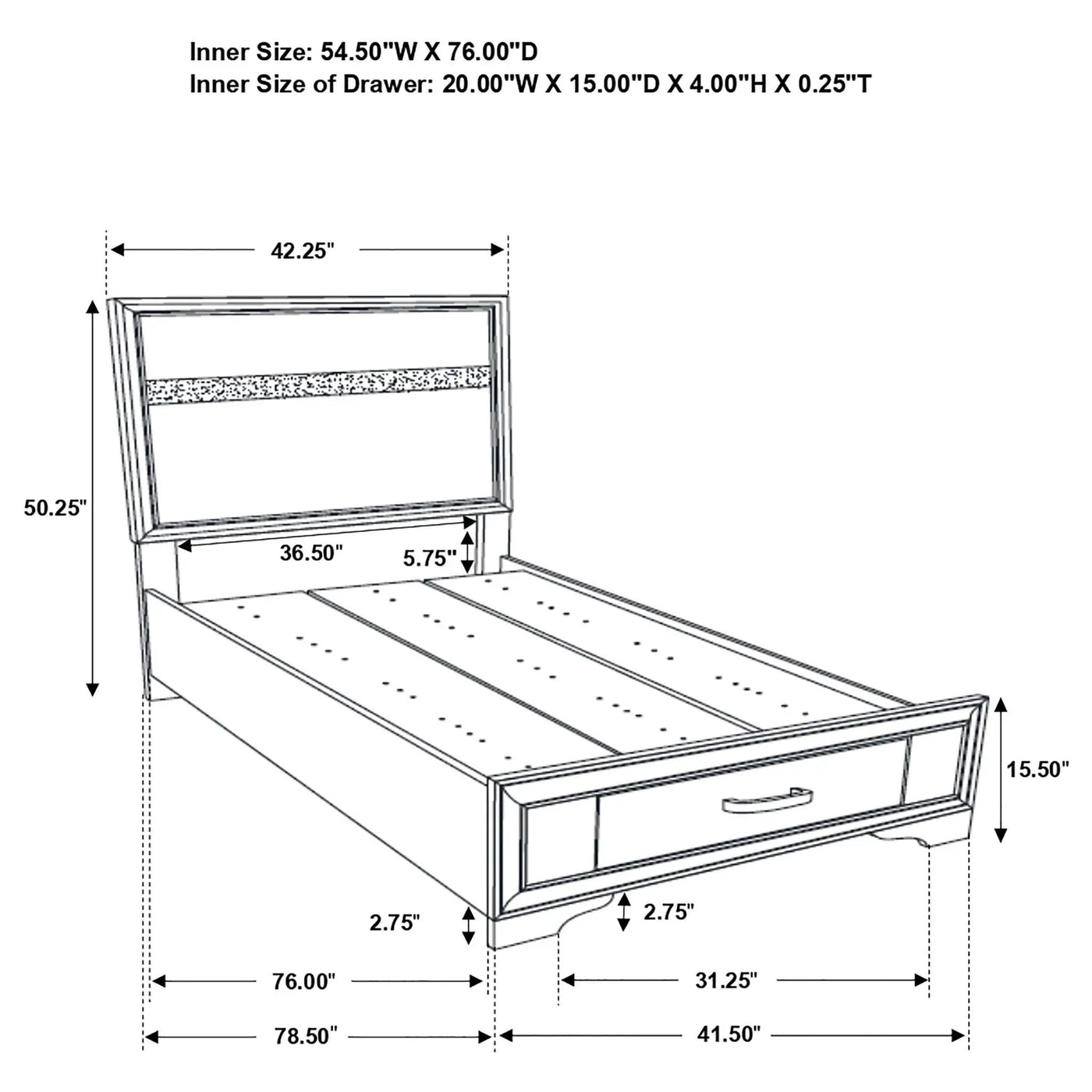 Annie - 5 Piece Bedroom Set by HouseOfZazla