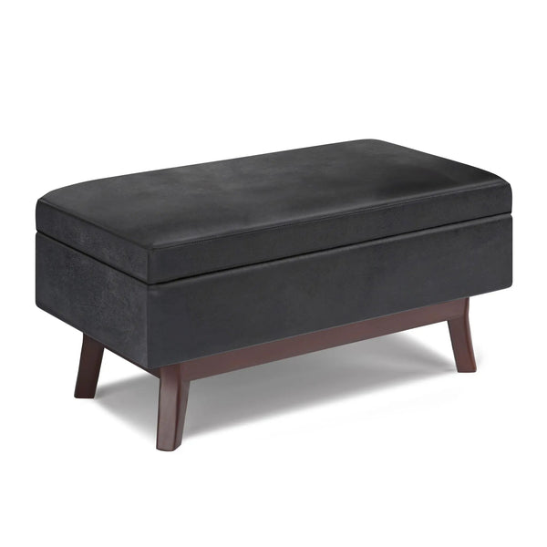 Owen - Upholstered Rectangular Storage Ottoman, photo 2 of 94