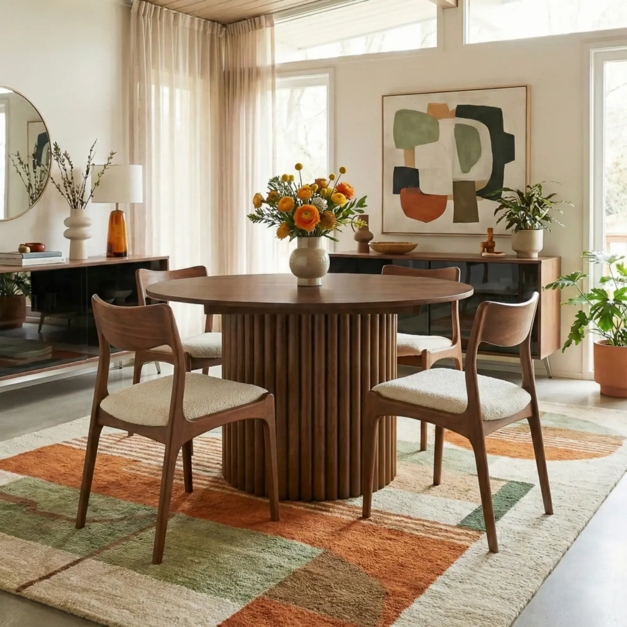 Merlin Solid Wood Dining Table by HouseOfZazla