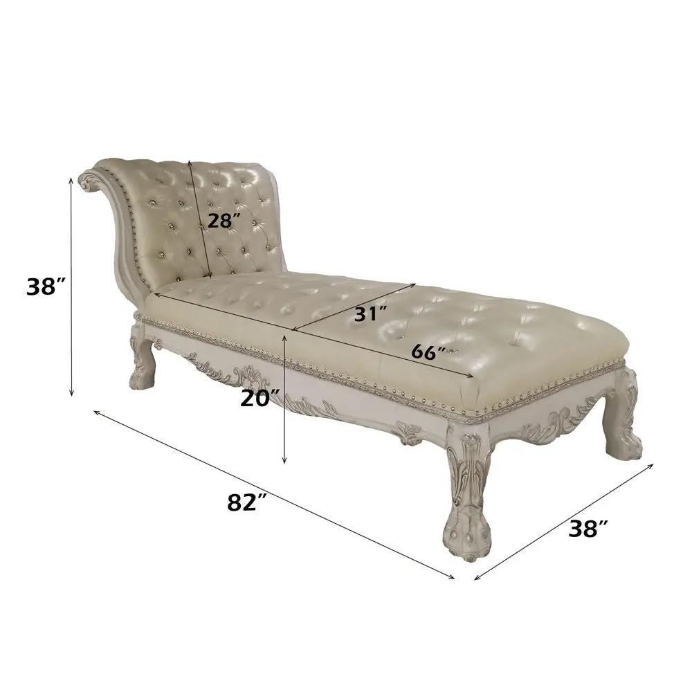 Dresden - Chaise w/1 Pillow by Unique Piece Furniture