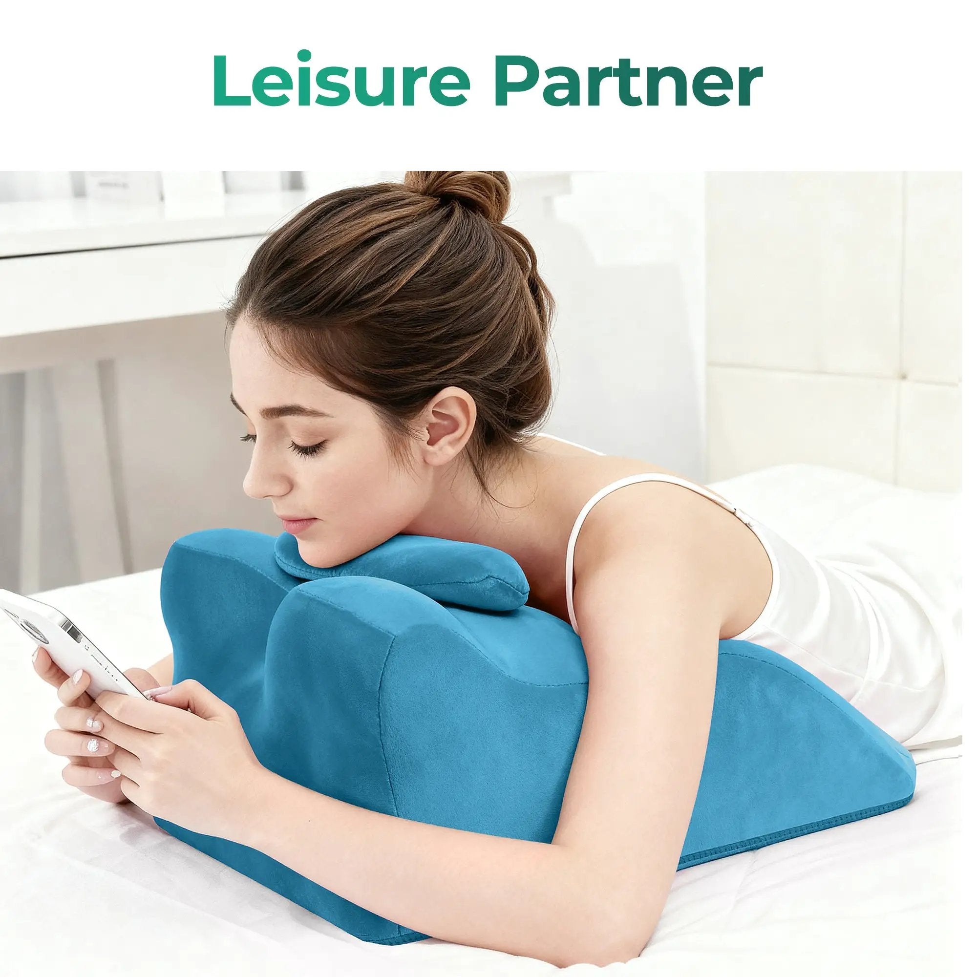 Ergonomic Spinal Posture Support & Multi-Functional Bed Pillow by HouseOfZazla