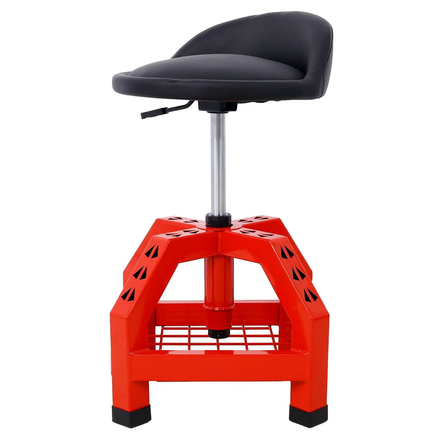Pneumatic 360 Degree Swivel Stool, Mechanics Rolling Creeper Seat, Heavy Duty Rolling Mechanics Stool, Shop Stool With Casters by HouseOfZazla