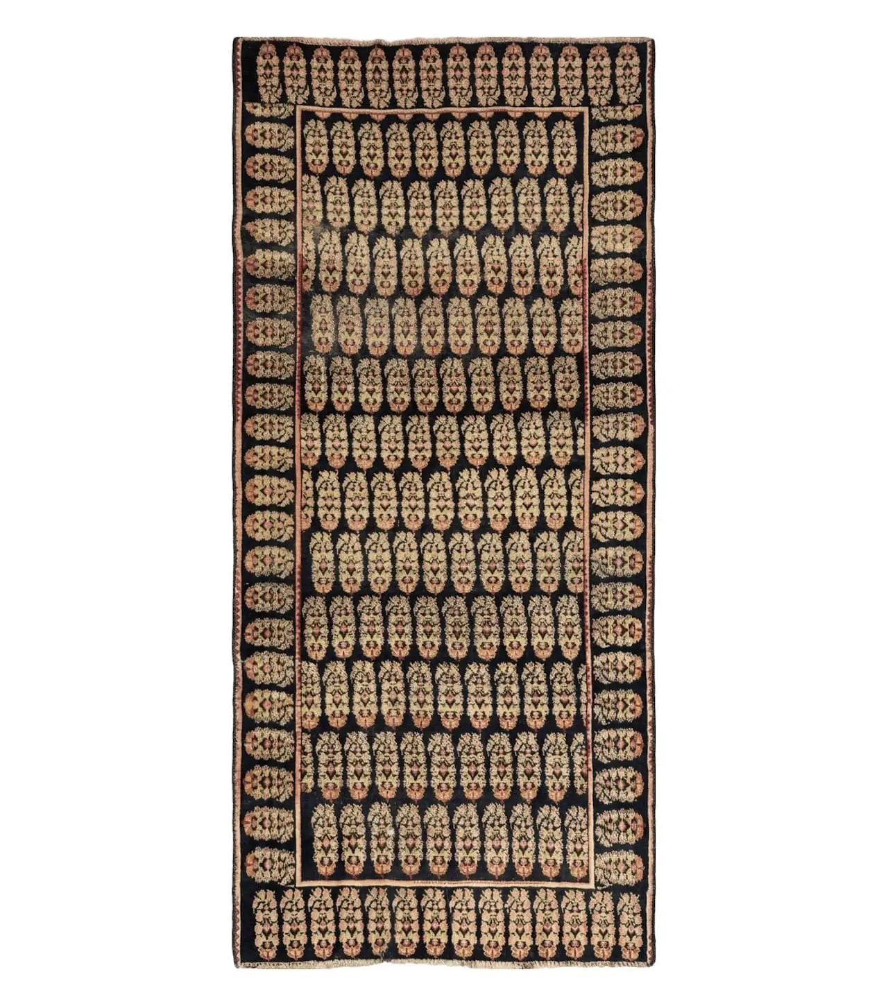 4' X 9' Antique Karabagh Caucasian Rug Handmade Wool Carpet Organic Dyes Nice by Jewel Rugs