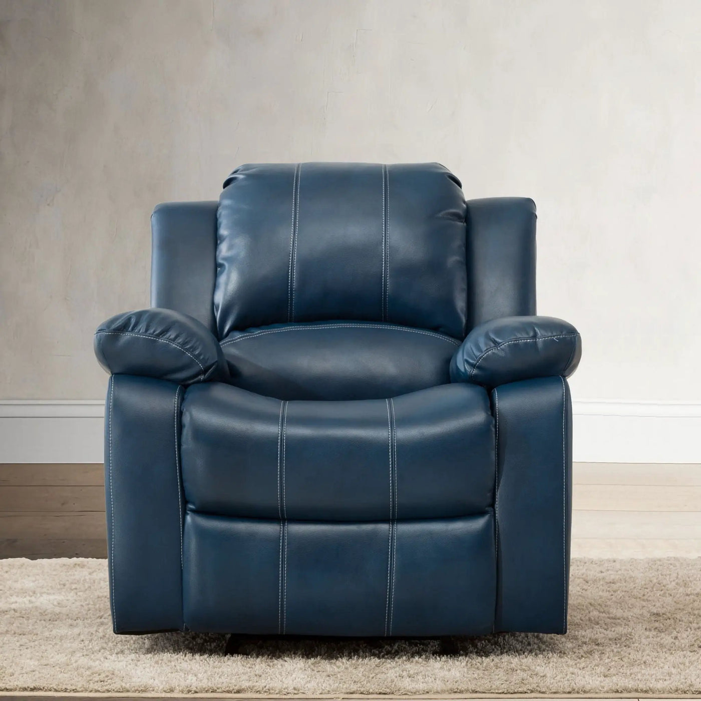 Charlotte - Glider Recliner With Classic Style by HouseOfZazla