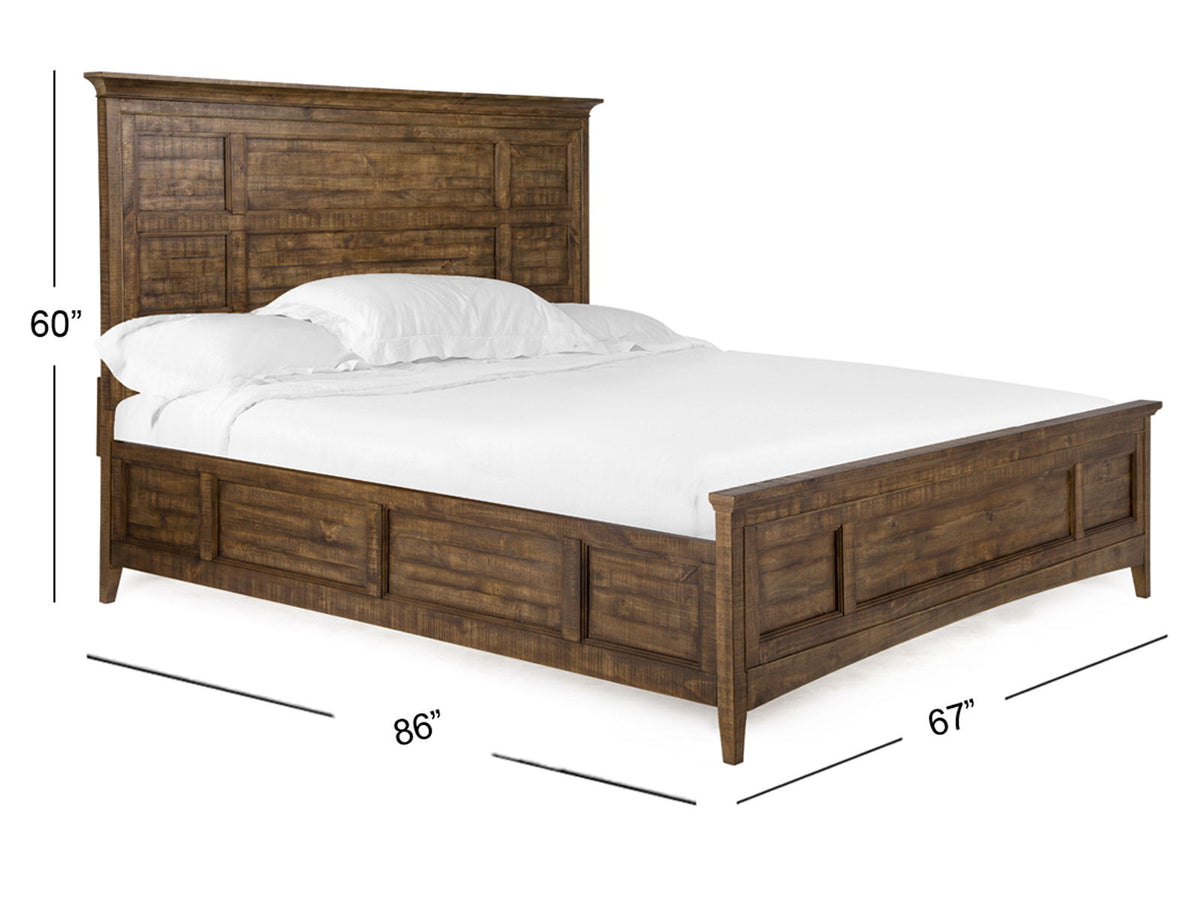 Bay Creek - Complete Panel Bed With Regular Rails, photo 2 of 7
