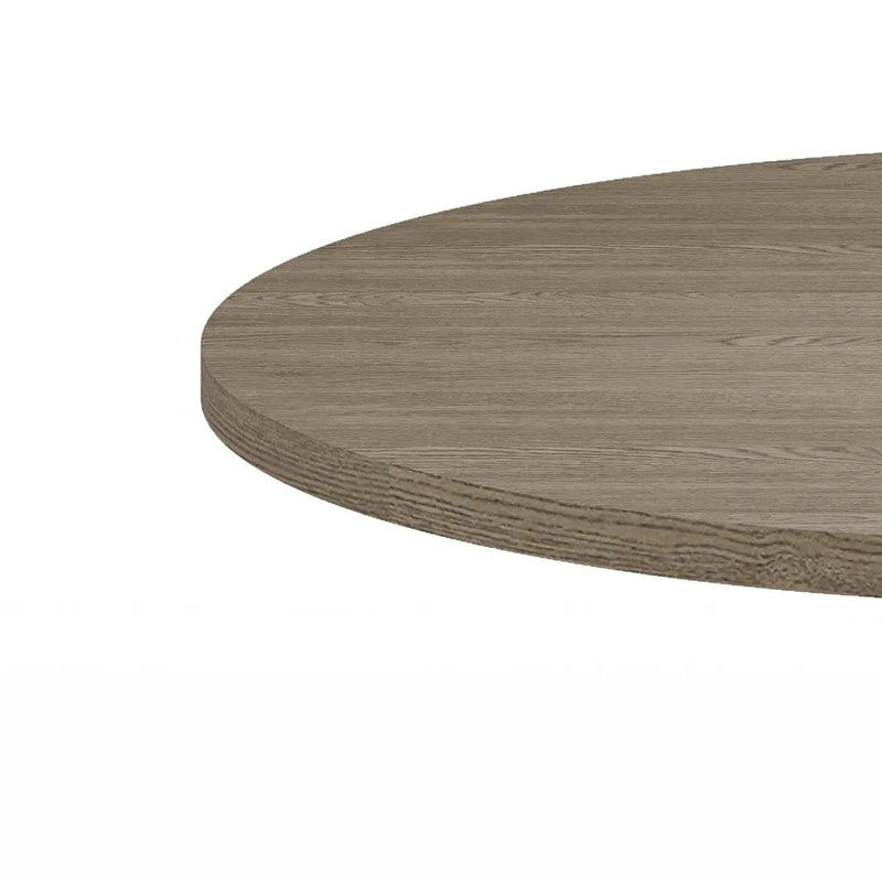 Tannen - Round Dining Table - White And Gray by HouseOfZazla