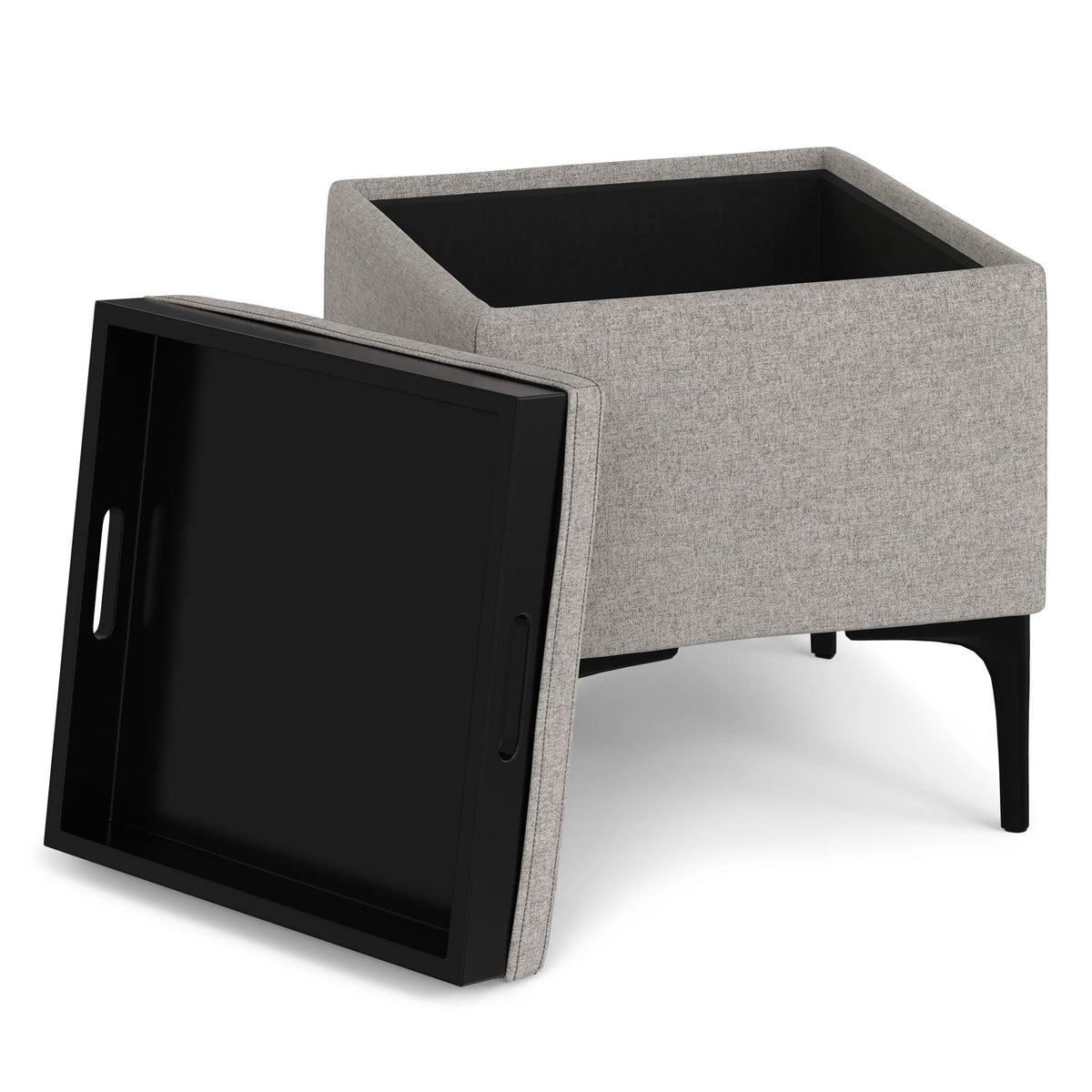 Multifunctional Storage Ottoman with Tray - Choice of Color, photo 5 of 18