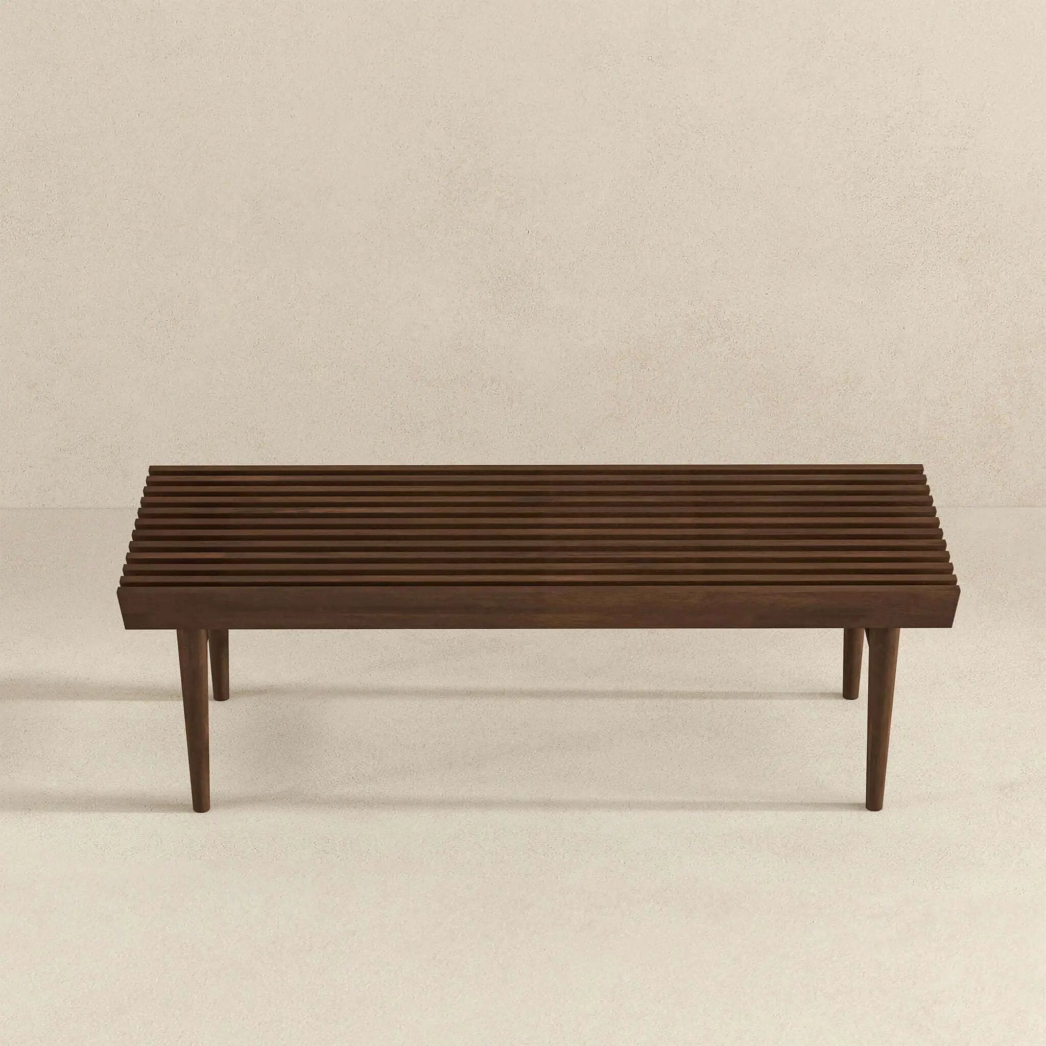 Mia - Bench - Dark Brown by HouseOfZazla