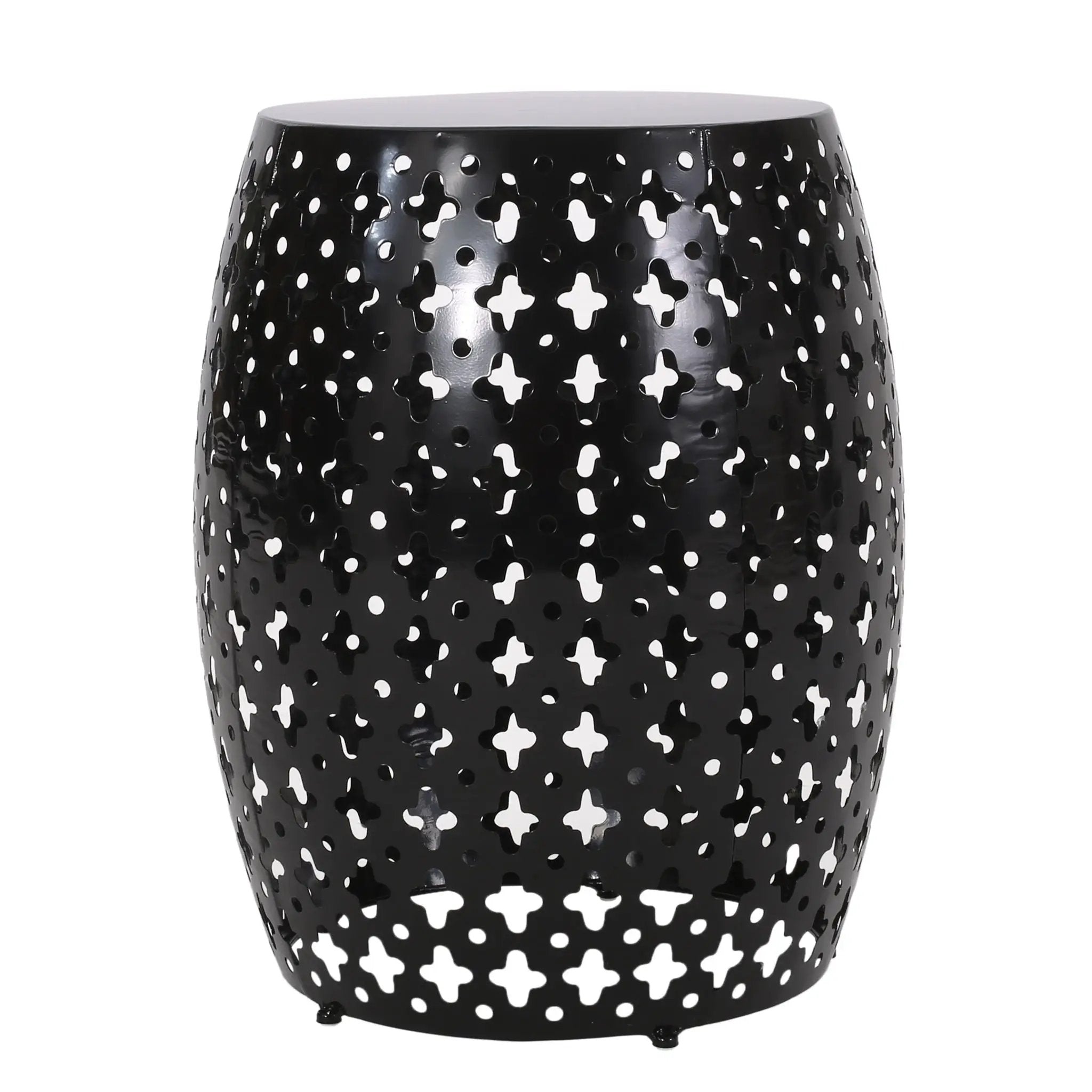 Modern Design, Metal End Table, Large by HouseOfZazla