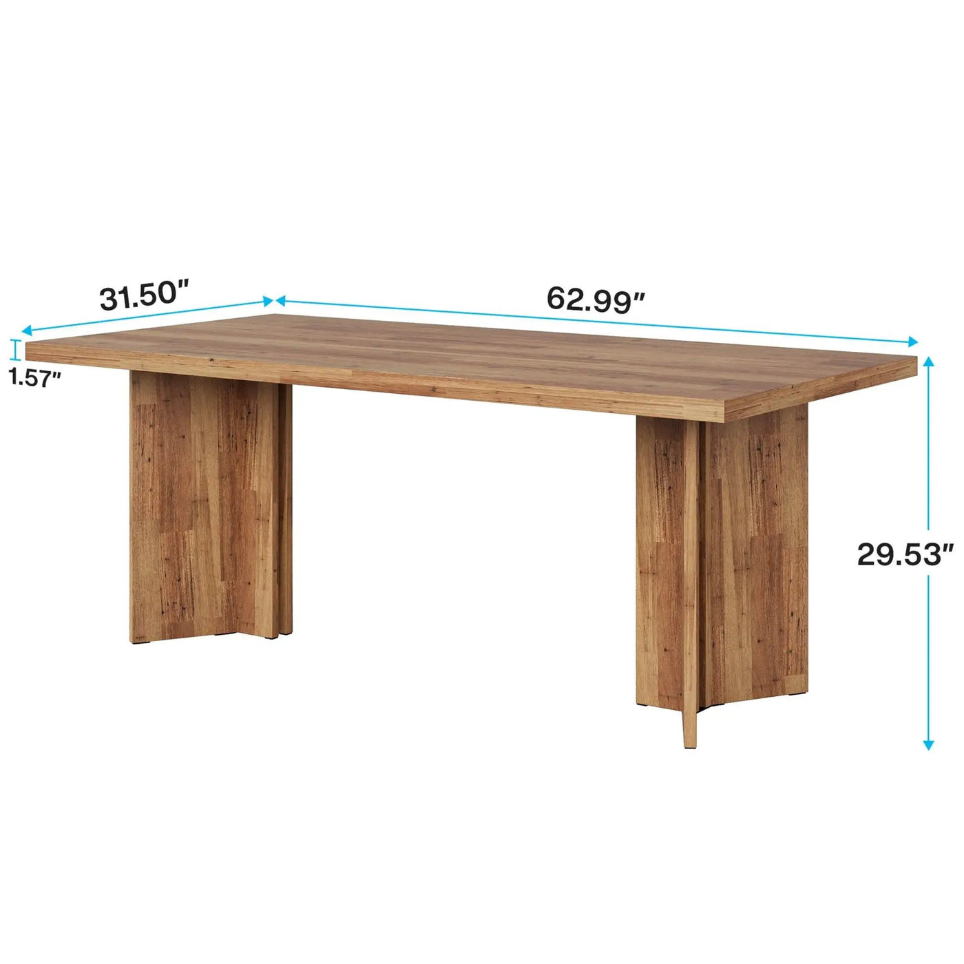 Executive Desk, Vintage Computer Workstation With Thickened Tabletop by HouseOfZazla