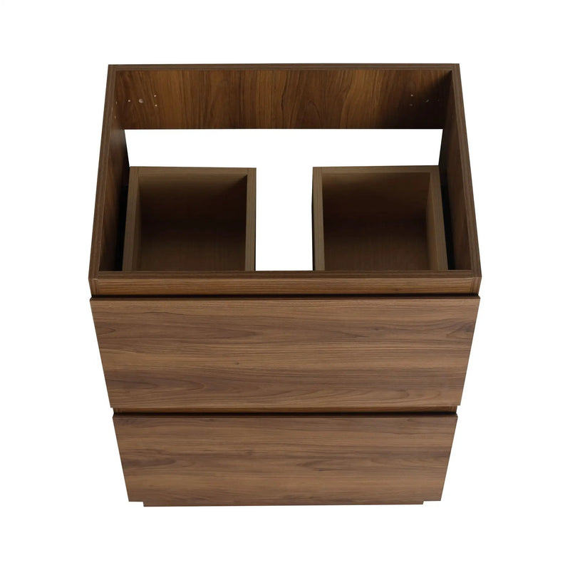 Modern Freestanding Bathroom Vanity Cabinet With Double Drawer by Unique Piece Furniture