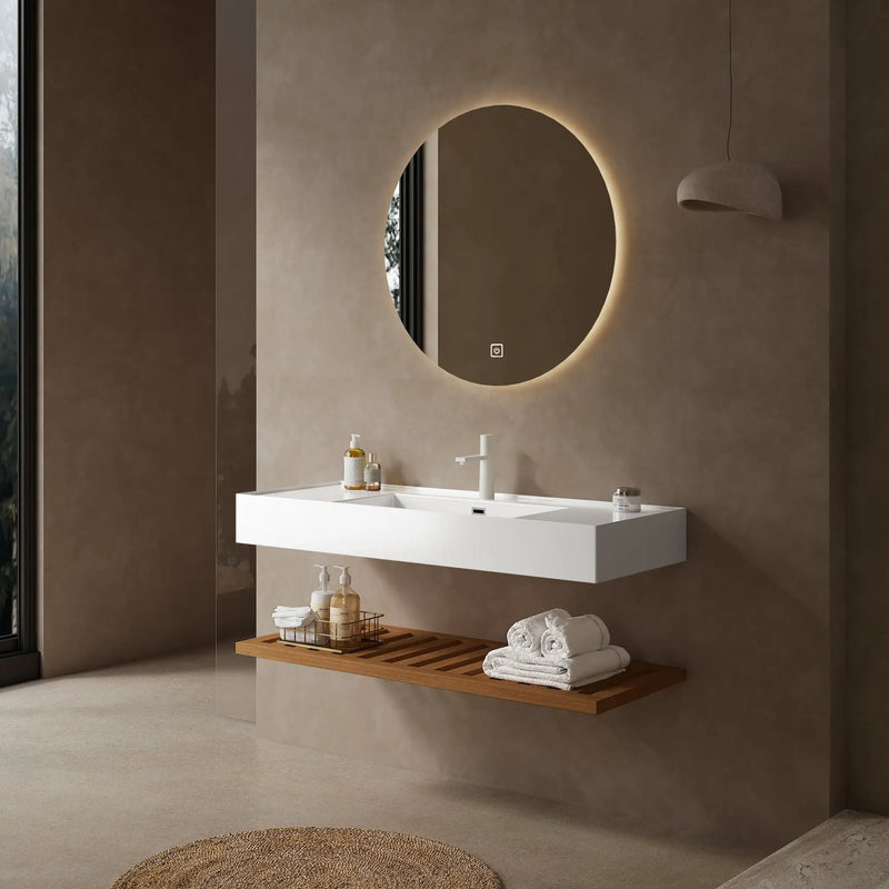 LEDE 48" Bathroom Vanity with Vessel Sink by HouseOfZazla