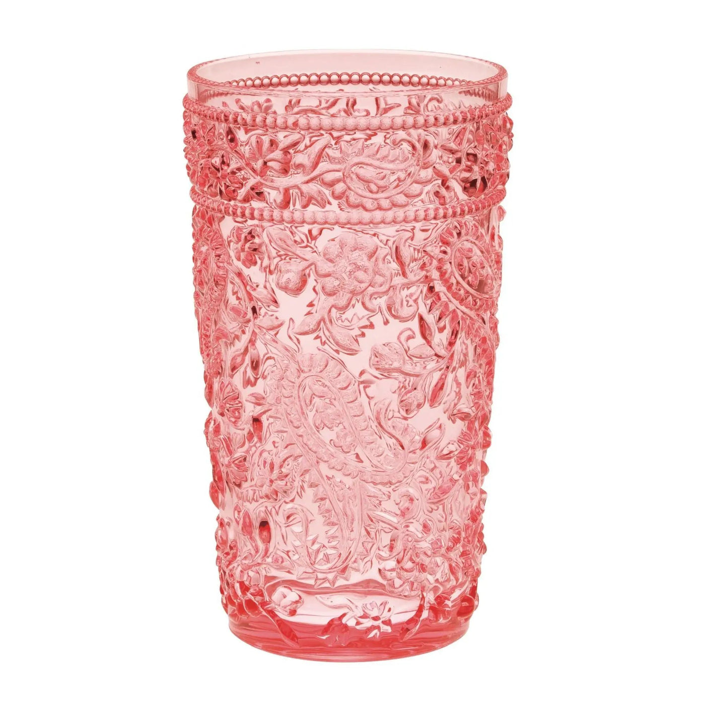 Paisley Style Acrylic Hi Ball Glasses (Set of 4) by HouseOfZazla