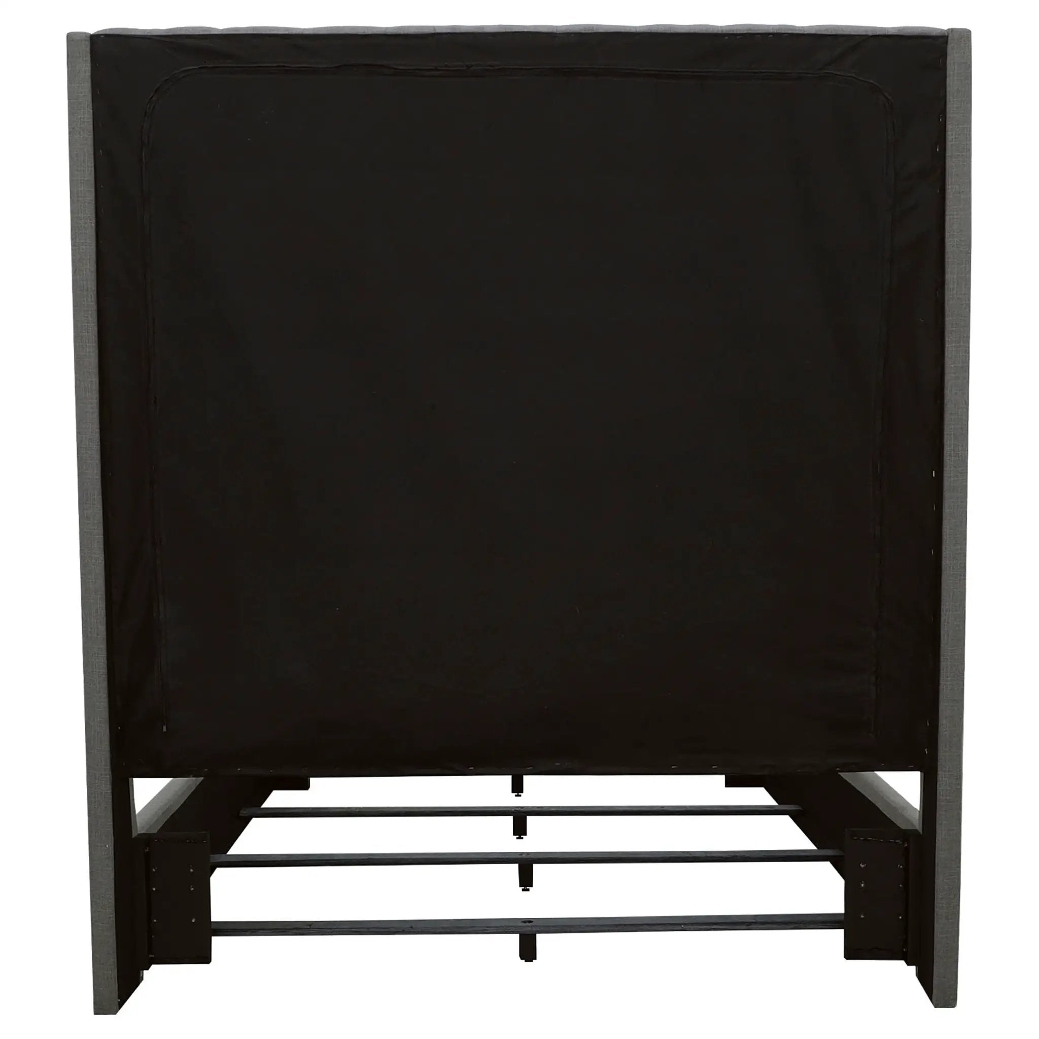 Camille Upholstered Queen Panel Bed Grey by Unique Piece Furniture
