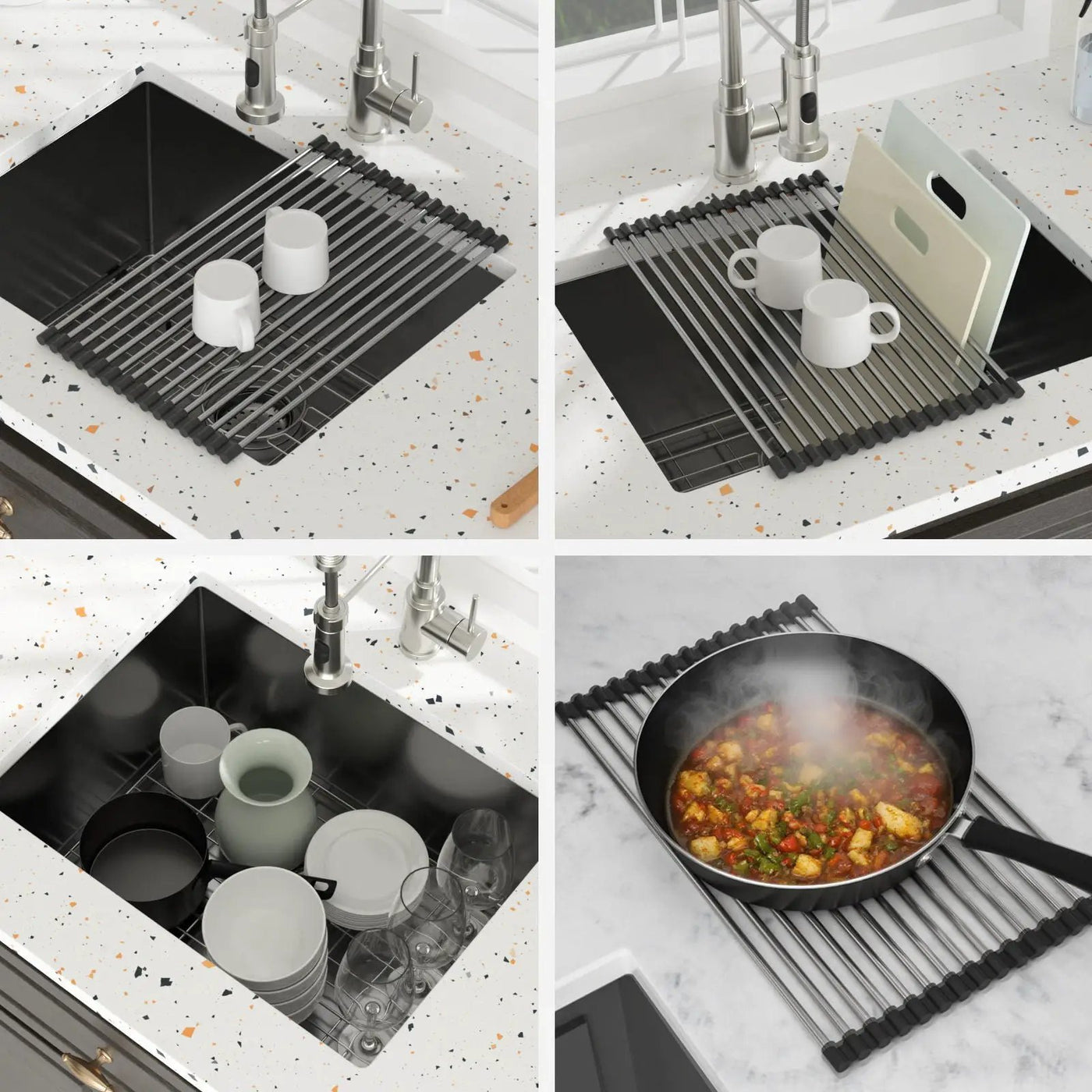 Undermount Kitchen Sink With Deep Single Bowl by HouseOfZazla
