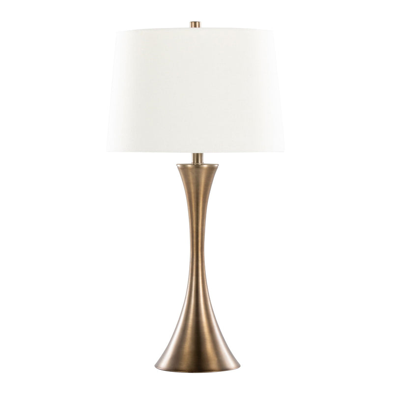 Lenuxe - Contemporary Elegant Table Lamp (Set of 2) by HouseOfZazla