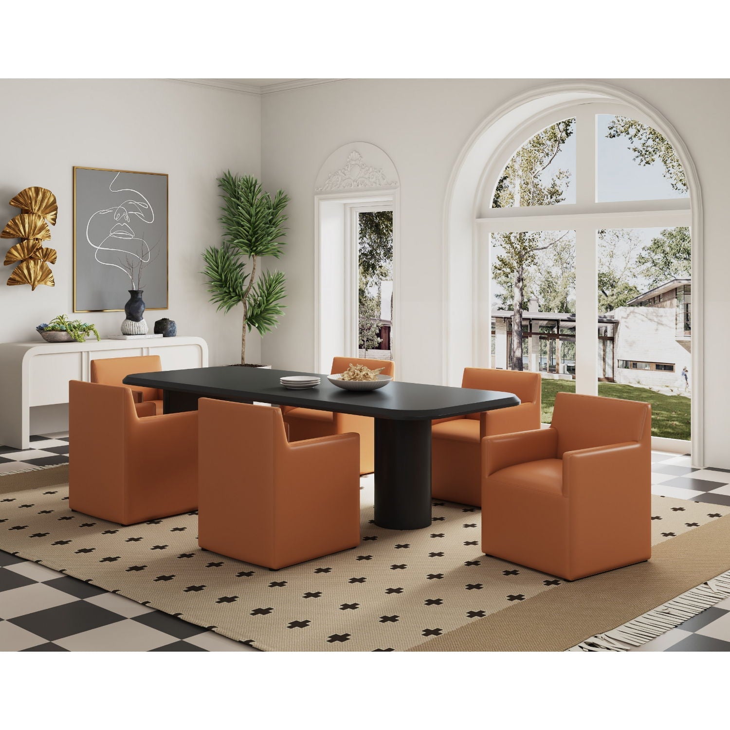 Anna - Square Armchair