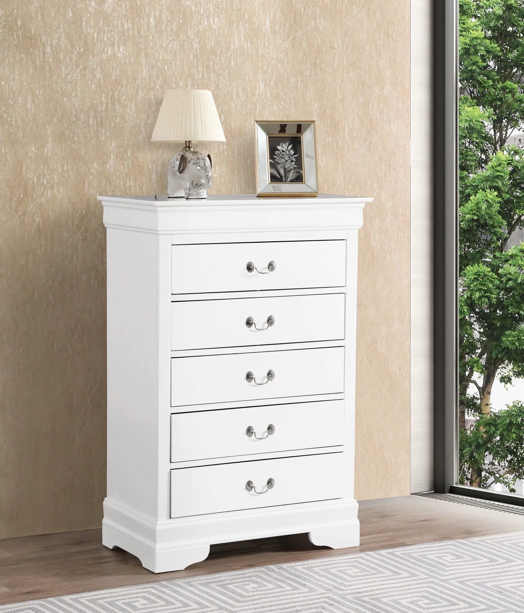 Louis Phillipe - Traditional Style Storage Chest Elegant by HouseOfZazla