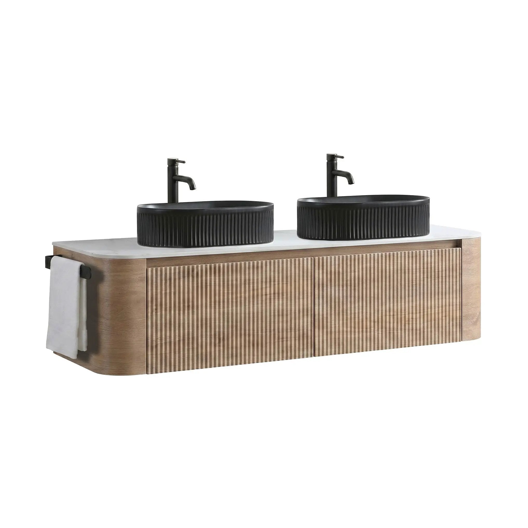 Erba 60 Inch Bathroom Vanity with Sink in Honey by HouseOfZazla