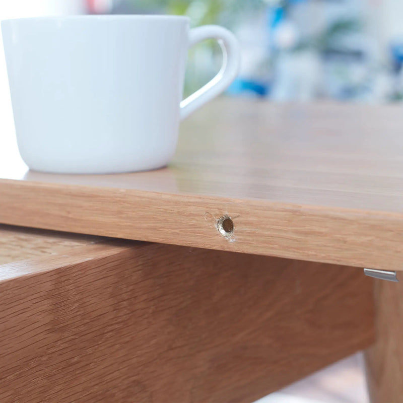 Round Corner Diagonal Leg Telescopic Table For 6 - 8 People To Meet Dining Table by Unique Piece Furniture